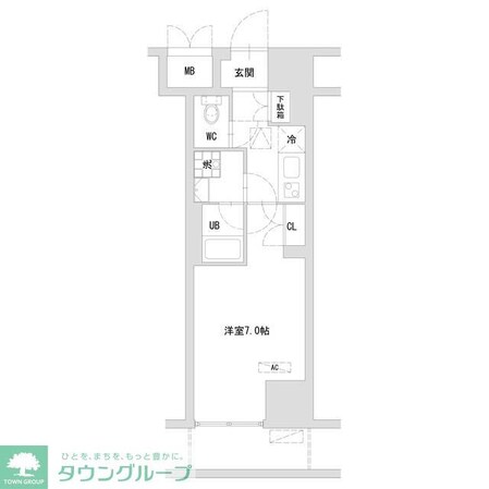 TLRレジデンス町田の物件間取画像